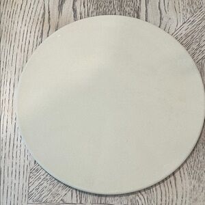 The Pampered Chef Cream Stoneware Baking Round 13”